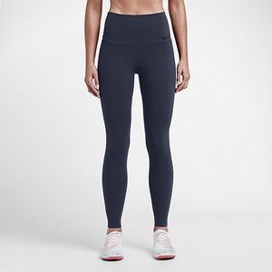 Nike Power Legendary High Rise Tights Navy Blue